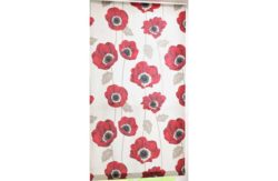 HOME Elissia Poppy Roller Blind - 3ft - Cream and Red